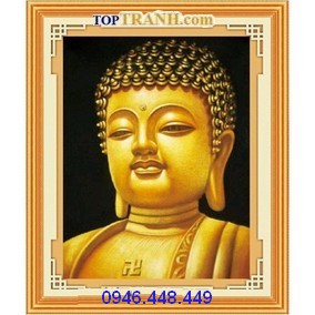 Tranh thêu phật A di đà